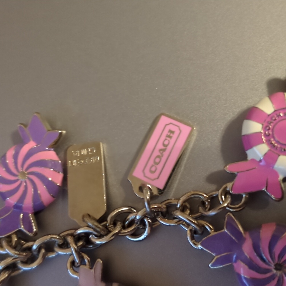 COACH Candy Keychain Purse Charm RARE - Picture 7 of 11